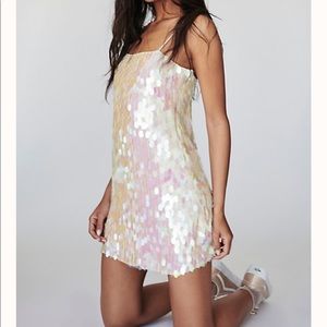 Free People Mermaid Mini Party Dress